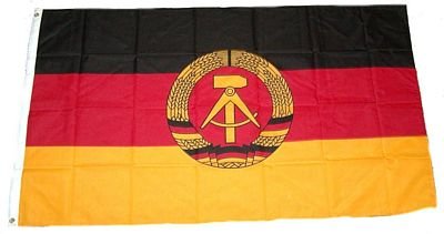 Fahne / Flagge DDR NEU 60 x 90 cm Fahnen Flaggen von FahnenMax