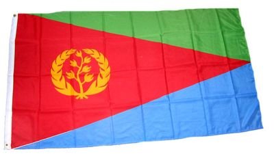 Fahne / Flagge Eritrea NEU 90 x 150 cm Flaggen von FahnenMax