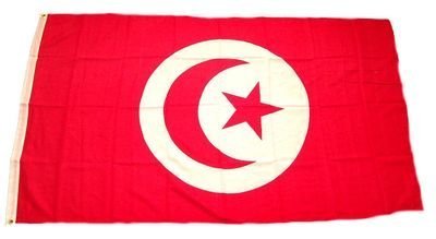 Fahne/Flagge Tunesien NEU 90 x 150 cm Flaggen von FahnenMax