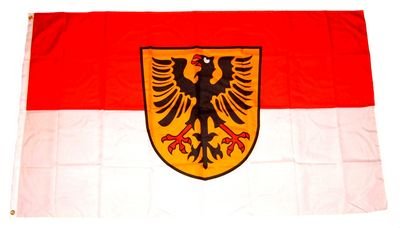 Fahne / Stadtflagge Dortmund NEU 90 x 150 cm Flagge von FahnenMax