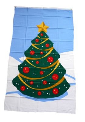 Fahne/Flagge Tannenbaum Banner 90 x 150 cm von FahnenMax