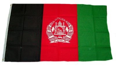 Fahne/Flagge Afghanistan 90 x 150 cm Flaggen von FahnenMax