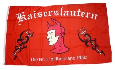 Fahne / Flagge Fußball Kaiserslautern NEU 90 x 150 cm von FahnenMax