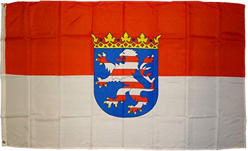 Fahne / Flagge Hessen NEU 150 x 250 cm von FahnenMax