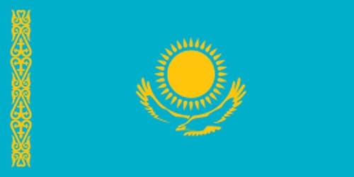 Fahne / Flagge Kasachstan NEU 90 x 150 cm Flaggen Fahne / Flagge Kasachstan NEU 90 x 150 cm Flaggen von FahnenMax