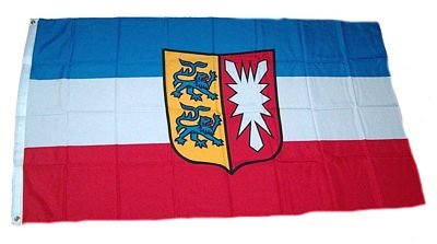 Fahne / Flagge Schleswig - Holstein NEU 150 x 250 cm von FahnenMax