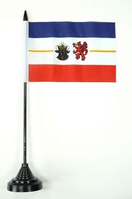Tischflagge Mecklenburg Vorpommern 11 x 16 cm Flaggen von FahnenMax