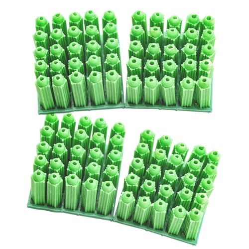 100 Pcs Hochfestige Wandstopfen Nylonausdehnungschrauben Für Beton Installationslagerlager Montagelastplastikstopfen 100 Pcs Hochfestige Wandstopfen Nylonausdehnungschrauben Für Beton Installationslagerlager Montagelastplastikstopfen von Fahoujs