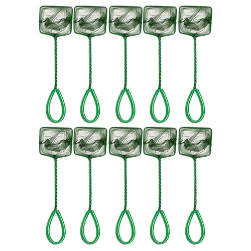 10pcs Aquariums Fischnetz Schaufel Tool Für Sichere Fang Und Fischtank Reinigung Mit Ergonomisch 10pcs Aquariums Fischnetz Schaufel Tool Für Sichere Fang Und Fischtank Reinigung Mit Ergonomisch von Fahoujs