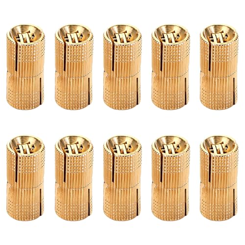 10pcs Messingfässer Fässer Scharniere Zylindrisch Kabinett Versteckte Möbelscharniere Türhardware Für Kleine Schrankschrank Messing Fässer Möbel von Fahoujs
