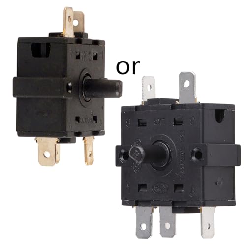 16A 3Pin 5Pin Wechselstrom Elektrisch Heizungsgetriebe Schalter Rotationswähler Thermostat Temperaturregelregel 250 V Heizung Motorschalter von Fahoujs