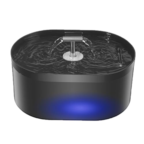 Fahoujs 2.2l Haustier Trinkbrunnen Mit T Ausgusswasserströmen Design Niedriger Rauschpumpen Einfache Überwachung Sauberer Tanks Katzen Wasserspender Automatischer Haustierbrunnen Fahoujs 2.2l Haustier Trinkbrunnen Mit T Ausgusswasserströmen Design Niedriger Rauschpumpen Einfache Überwachung Sauberer Tanks Katzen Wasserspender Automatischer Haustierbrunnen von Fahoujs