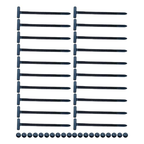 20/50/100pcs Auto Reparatur Verriegelung Reißverschluss Krawatten Halterwerkzeug Tiegestütze Nylon Tie Wickelkabel Feste Befestigungslager Clip Car Reparaturhalterhalter Werkzeug von Fahoujs