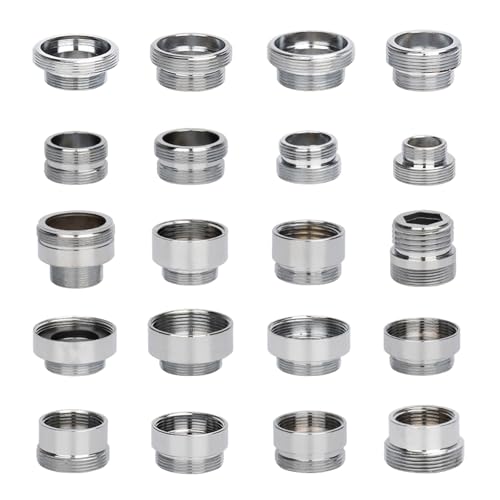 20pcs Wasserwasserhahnadapter Männlicher Weiblicher Waschbecken Tap Adapter Der Gartenschlauch Wasserfilter Für Abnehmbare Waschbecken Belüftungsanlagen Mit Gewinde Anschließen 20pcs Wasserwasserhahnadapter Männlicher Weiblicher Waschbecken Tap Adapter Der Gartenschlauch Wasserfilter Für Abnehmbare Waschbecken Belüftungsanlagen Mit Gewinde Anschließen von Fahoujs