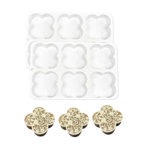 2pcs Blumen/Blattmuster Spitzenmatte Kuchen Fondantgebäck Silikonformen Fondantimpressionen Mattenkuchen Dekorieren Vorräte 2pcs Blumen/Blattmuster Spitzenmatte Kuchen Fondantgebäck Silikonformen Fondantimpressionen Mattenkuchen Dekorieren Vorräte von Fahoujs