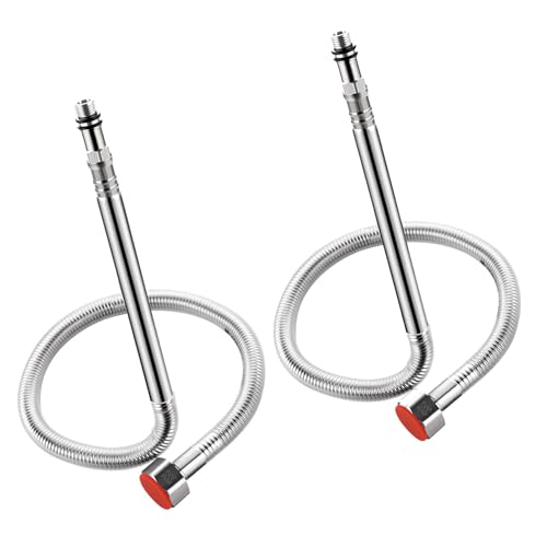 2pcs Edelstahl Duschschlauch Wasserhahn Schlauch Heiße Und Kaltes Wasser Einlass Rohr Ersatzheizungen Anheizen Die Rohrheizhöhe Anschließen Edelstähle Duschschlauch 2pcs Edelstahl Duschschlauch Wasserhahn Schlauch Heiße Und Kaltes Wasser Einlass Rohr Ersatzheizungen Anheizen Die Rohrheizhöhe Anschließen Edelstähle Duschschlauch von Fahoujs