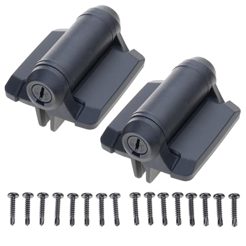 2pcs Federscharniere Für Gates Einstellbare Spannung Automatisch Schließscharnierwetter Und Einfache Installation Für Automatische Schließen Von Metall von Fahoujs