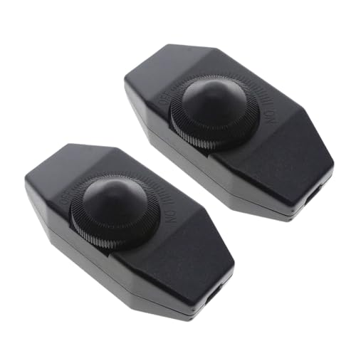 2pcs LED Dimmer Switches Einfache Installation Der Rotationsteuerung Einfacher Betrieb LED Dimmer Switches Schnelle Installation Für Den Innenbereich von Fahoujs