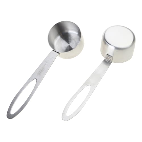 2pcs Rostfreie Stähle Kaffee Schaufeln 30ml Tasse Esslöffel Messlöffel Küchenwerkzeug Einfach Zu Reinigen 2pcs Rostfreie Stähle Kaffee Schaufeln 30ml Tasse Esslöffel Messlöffel Küchenwerkzeug Einfach Zu Reinigen von Fahoujs