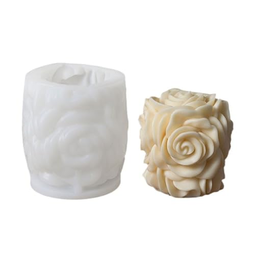 3D Blumen Silikonkerzenformen Für Handgefertigte Kerzenseife Zylinder Silikonkerzenform Epoxidharz Silikonformen 3D Blumen Silikonkerzenformen Für Handgefertigte Kerzenseife Zylinder Silikonkerzenform Epoxidharz Silikonformen von Fahoujs