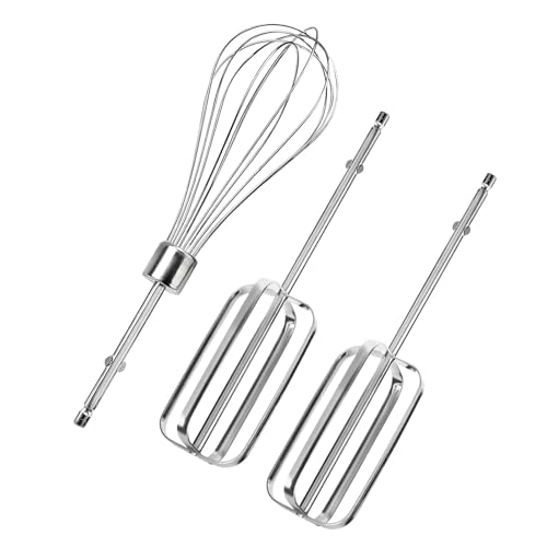 3pcs Edelstahl Schneebesen Befestigungsbefehl Handmixerschläger Handmixer Teil Mischkopf Zum Mischen Von Mehleiern Und Creme von Fahoujs