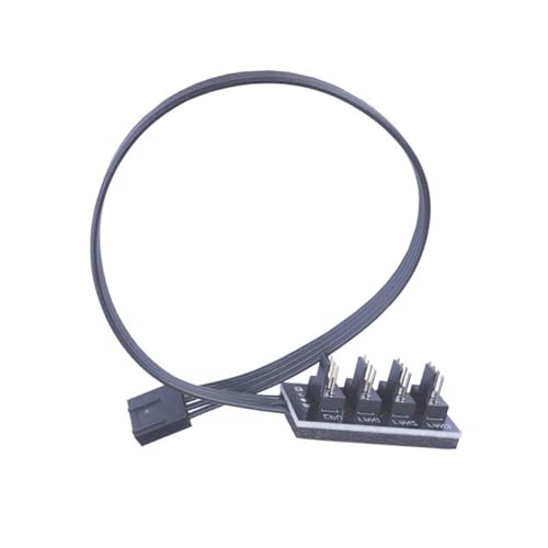 4 Pin Kühlungspc Lüfter 1 Bis 4/5 Wege Interne Lüfter Netzteil Verlängerung Kabel CPU Kühler Kühlung 4 Pin Motherboards PC Splitter von Fahoujs