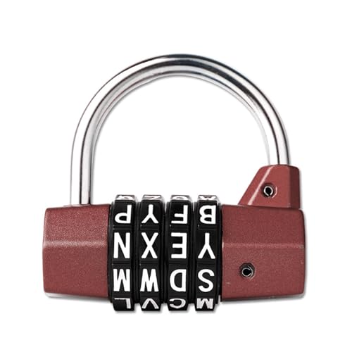 4 Ziffer Kombination Weather Proof Security Vorhängeschloss Outdoor Fitnessstudio Sicherheitscode Für Schrankschubladen Gepäck 4 Ziffer Kombination Weather Proof Security Vorhängeschloss Outdoor Fitnessstudio Sicherheitscode Für Schrankschubladen Gepäck von Fahoujs