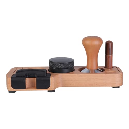 51/58mm Buchen Espresso Zubehör Set Mehrzweck Kaffeemanipulations Und Distributor Set Für Heimcafés Und Bürogebrauch von Fahoujs