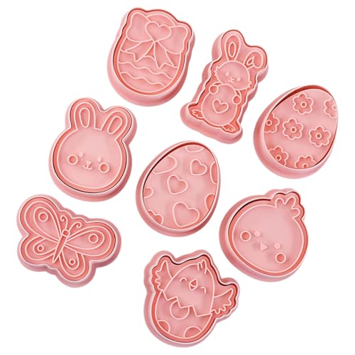 8pcs Cartoon Cookie Form Keks Keks Fondant Embosser Stempel Für Hochzeitsfeier Dessert Bakewares Gebäck Tool Cookie von Fahoujs