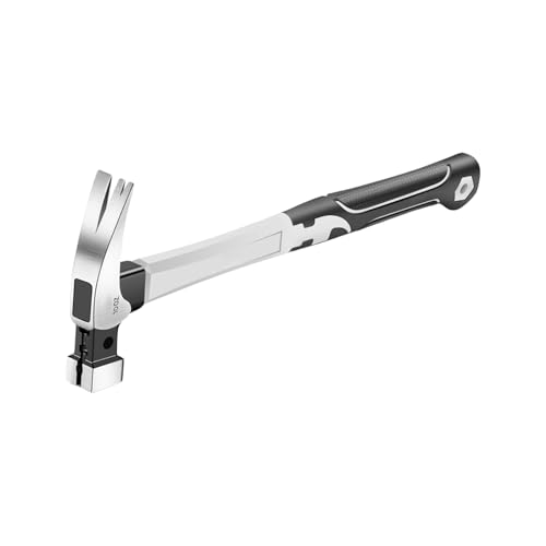 Antishocks Carbon Stahl Klauenhammer Ergonomisch Nicht Zum Schlussgriff Für Professionelle Bauherren Und Hobbyisten Werkzeug Multifunktioneller Stahlkrallen Hammer von Fahoujs