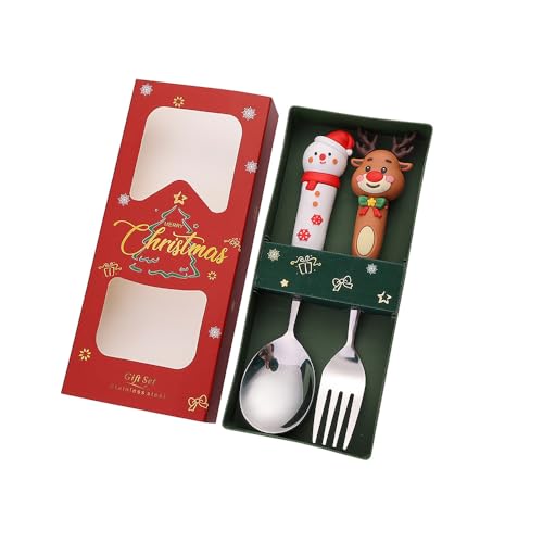 Besteck Von Weihnachtsmotiven Set 410 Stahlstahllöffel Und Gabel Festival Speisezubehör Für Verschiedene Anlässe Dining Besteck Von Weihnachtsmotiven Set 410 Stahlstahllöffel Und Gabel Festival Speisezubehör Für Verschiedene Anlässe Dining von Fahoujs