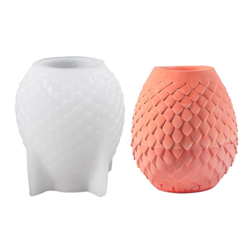 Creative Homes Decors Project Formen Flexible Silikonvase Form Für Individualisierte Skalenexte Textur Aufbewahrungsbox Handwerk von Fahoujs