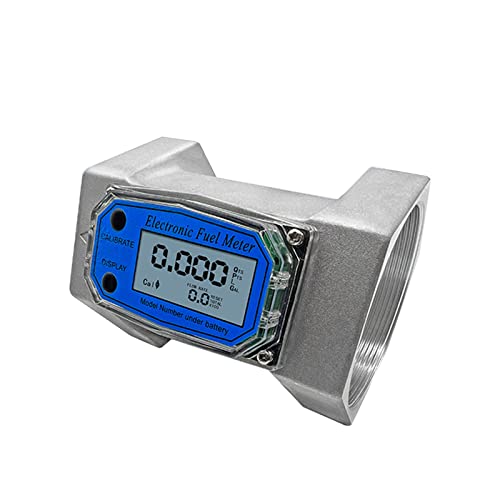 Digitaler Flüssigkeitsströmungssensor Messgerät 1in/2in/2 5 Zoll/3in Elektronischer Wasserbrennstoffflussdurchfluss Mit LCD Anzeige Turbinen von Fahoujs