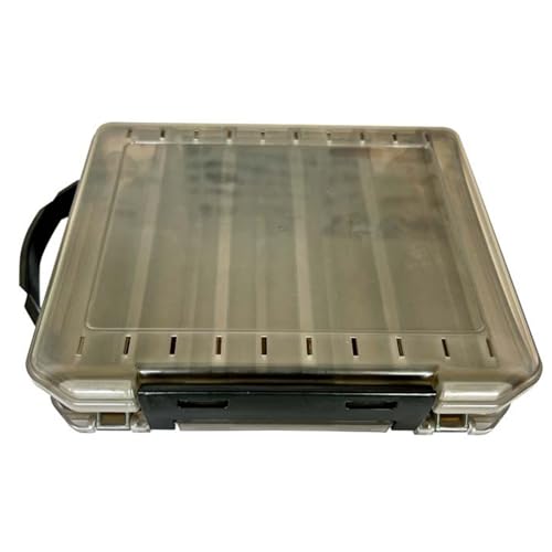 Doppelseite Tackle Tragetasche Large Klare Fischerei Köder Aufbewahrungsbox Wasserdichte Zweikämpf Doppelseite Tackle Tragetasche Large Klare Fischerei Köder Aufbewahrungsbox Wasserdichte Zweikämpf von Fahoujs