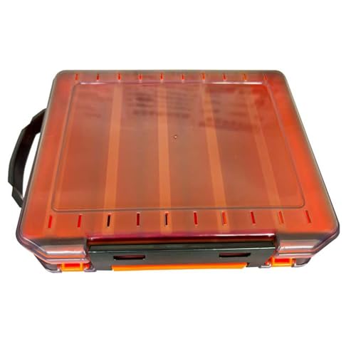 Doppelseite Tackle Tragetasche Large Klare Fischerei Köder Aufbewahrungsbox Wasserdichte Zweikämpf Doppelseite Tackle Tragetasche Large Klare Fischerei Köder Aufbewahrungsbox Wasserdichte Zweikämpf von Fahoujs