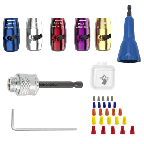 Drahtstrapper Aluminium Draht Stripper Werkzeug Für Bohrer Elektriker Peeling Tool Drill Stripper Set Drahtstrapper Aluminium Draht Stripper Werkzeug Für Bohrer Elektriker Peeling Tool Drill Stripper Set von Fahoujs