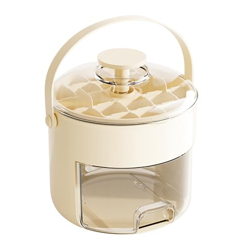 Fahoujs Easy Press Ice Cubes Tablett Doppelschicht Gefrierbehälter Easy Releases Systems Formen Für Eiskaffeewerkzeug Schale Spülern Safe Würfel Formen von Fahoujs