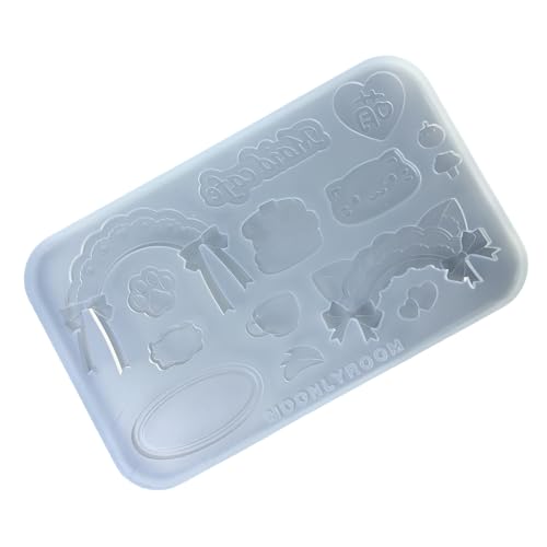 Einfach Zu Bediene Silikonform Praktische Epoxidharzform Katzen Hausmädchenzubehör Formform Schmuck Charme Making Supplies Handgefertigte Handwerksform Schimmelpilze von Fahoujs