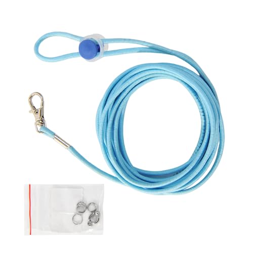 Elastischer Vogel Leine 3meter Lang Einstellbare Papagei Flugseil Escape Proof Vogel Leine Mit 6# Knöchelringen Für Fliegenseil Freien Elastischer Vogel Leine 3meter Lang Einstellbare Papagei Flugseil Escape Proof Vogel Leine Mit 6# Knöchelringen Für Fliegenseil Freien von Fahoujs