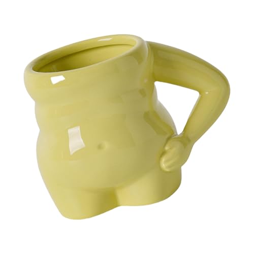 Eleganter Bauchkeramikwasser Tasse Doppelarm Design Kaffeetasse Perfektes Geschenk Für Geburtstage Hauswarming Event Eleganter Bauchkeramikwasser Tasse Doppelarm Design Kaffeetasse Perfektes Geschenk Für Geburtstage Hauswarming Event von Fahoujs
