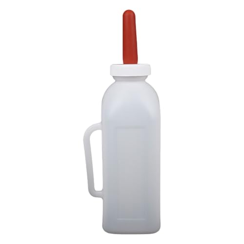 Fahoujs 1-5l Kalbmilchfutterhalter Flaschenhalter Zum Einfachen Füttern Mit Abnehmbarer Nippel Lammflasche Silikon Brustwarze von Fahoujs