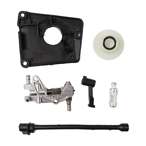 Fahoujs 1 Set Carburetor Oil Antrieb Pumpenabdeckungskit Für Chine 4500 5200 5800 45cc 52cc 58cc Chainsaw Mit Wurmgetragen von Fahoujs