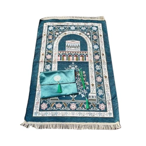 Fahoujs 1 Set Gebetsmatte Set Mit Anbetungsperlen Und Aufbewahrungstasche Farbenfroh Und Schlechter Beweis Für Bayram Geschenk Optionaler Farbteppich Islamischer Gebetsteppich Fahoujs 1 Set Gebetsmatte Set Mit Anbetungsperlen Und Aufbewahrungstasche Farbenfroh Und Schlechter Beweis Für Bayram Geschenk Optionaler Farbteppich Islamischer Gebetsteppich von Fahoujs