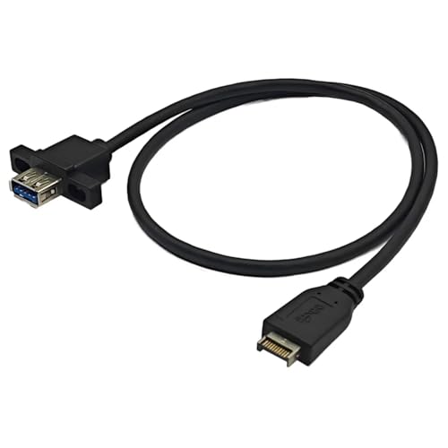Fahoujs 10gbit / S Datenübertragungskabel Von 20pin Type Bis USB 3.2 FEMALE Front Panel Verlängerungskabel von Fahoujs