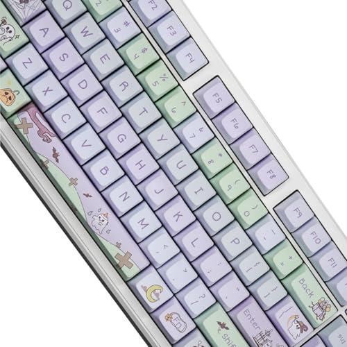 Fahoujs 127Key Halloween XDA Height Keycaps PBTS Dye Sublimation Keycap Für Mechanische Tastatur Spielschlüsselkaps Switches Fahoujs 127Key Halloween XDA Height Keycaps PBTS Dye Sublimation Keycap Für Mechanische Tastatur Spielschlüsselkaps Switches von Fahoujs