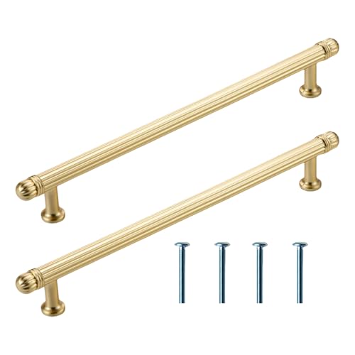 Fahoujs 2pieces Multipurpose Gebürstete Goldschubladengriff von Fahoujs