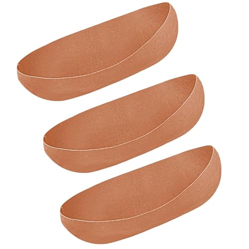 Fahoujs 3 Packstoff Stoff Gerillt Pflanzer Einsätze Dicke Filzhänge Korb Liner Für Balkon Blumen Behälter Outdoor Dekoration Liner Outdoor Pflanzenbehälter von Fahoujs