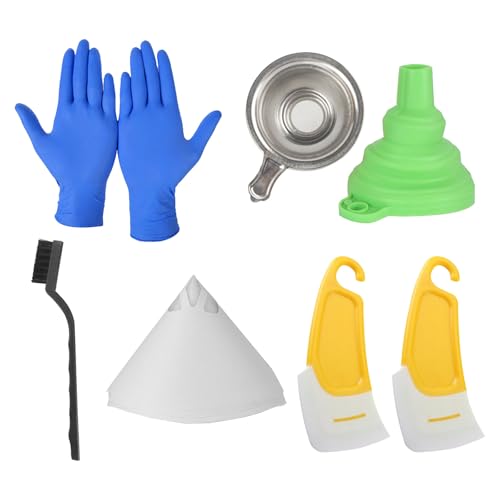 Fahoujs 3D Druckerharzfilter 3D Druckerzubehör Photoempfindliche Harzfilter Trichter Kombination Licht Härtet Verbrauch von Fahoujs