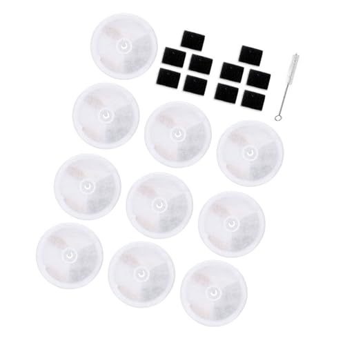 Fahoujs 5/10Lots Pet Fountains Ersatzfilter Austauschharnen Automatische Filter Für Kontinuierliche Frische Wasserprämien Kohlenstofffilter von Fahoujs