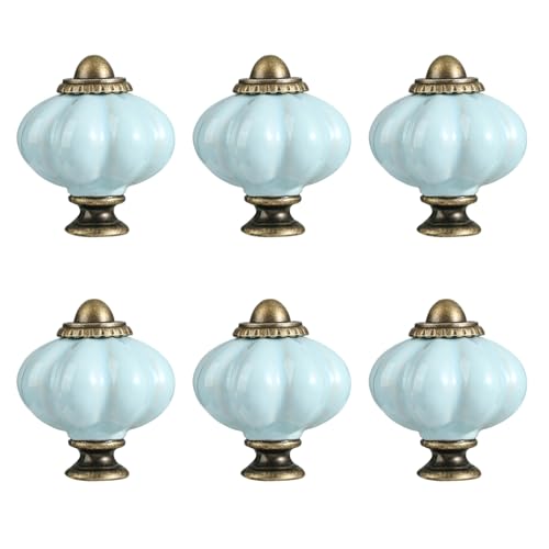 6pcs Schublade Zieht Keramikkommode Knopfschrankgriff Moderner Möbelgriff Kürbisform Nachtschrank Pull Möbelgriffe Und Für Kommoden Modern 6pcs Schublade Zieht Keramikkommode Knopfschrankgriff Moderner Möbelgriff Kürbisform Nachtschrank Pull Möbelgriffe Und Für Kommoden Modern von Fahoujs